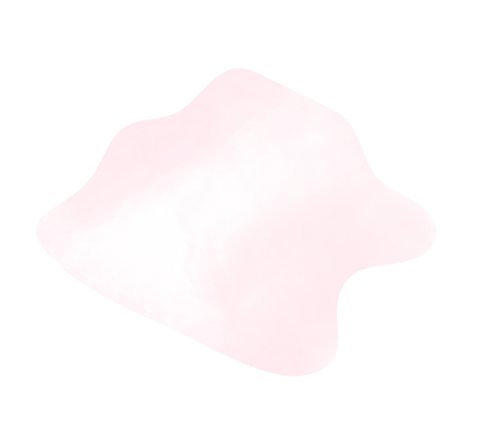 Nube decolorada rosa